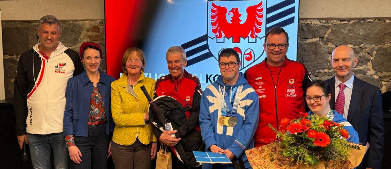 Festlicher Empfang für Laurin Schedereit